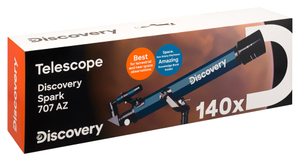 Телескоп Levenhuk Discovery Spark 707 AZ с книгой