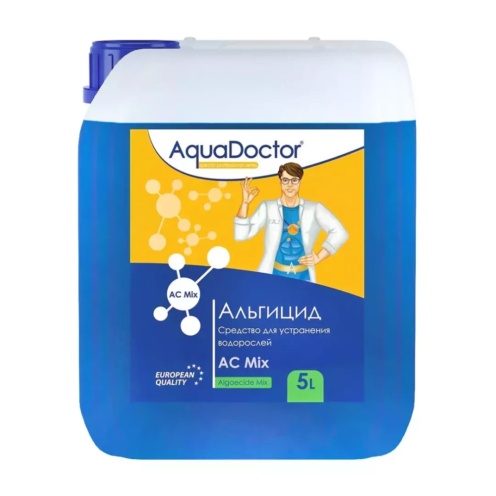 AquaDoctor AC Mix - 5л - Альгицид для бассейна против водорослей непенящийся