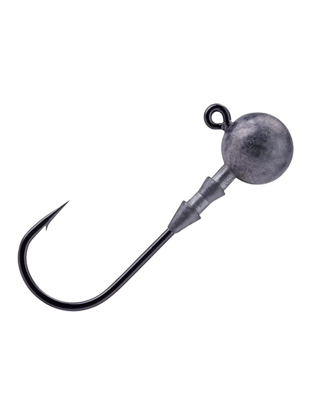 Джиг-головка для рыбалки BKK Silent Chaser - Round Head RH-1, размер крючка 3/0, вес 21г, 3 шт.