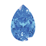 Фианит Груша от 3х2 до 8х5 мм