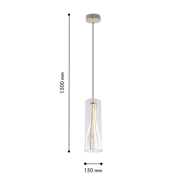 Подвесной светодиодный светильник Favourite Striata 4626-1P