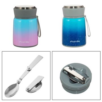 Термос пищевой 530 мл. из нержавеющей стали Kamille KM-2096