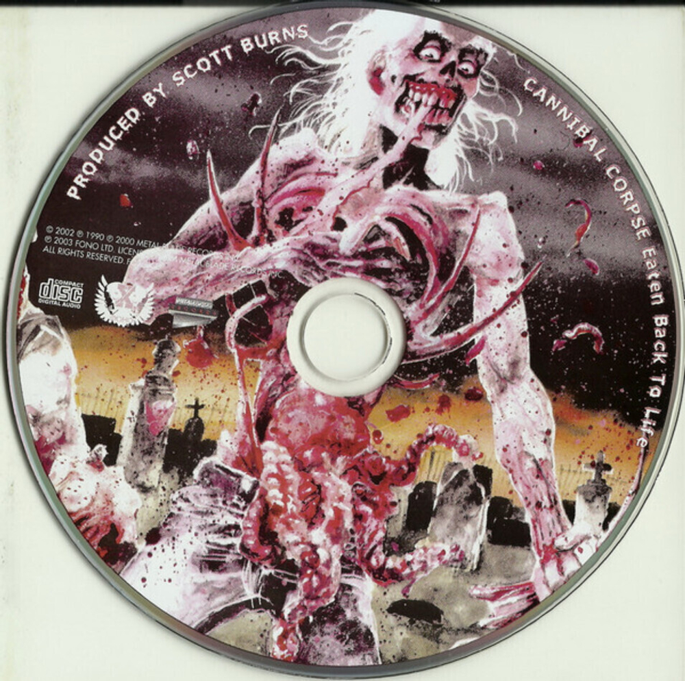 Cannibal Corpse / Eaten Back To Life (RU)(CD)