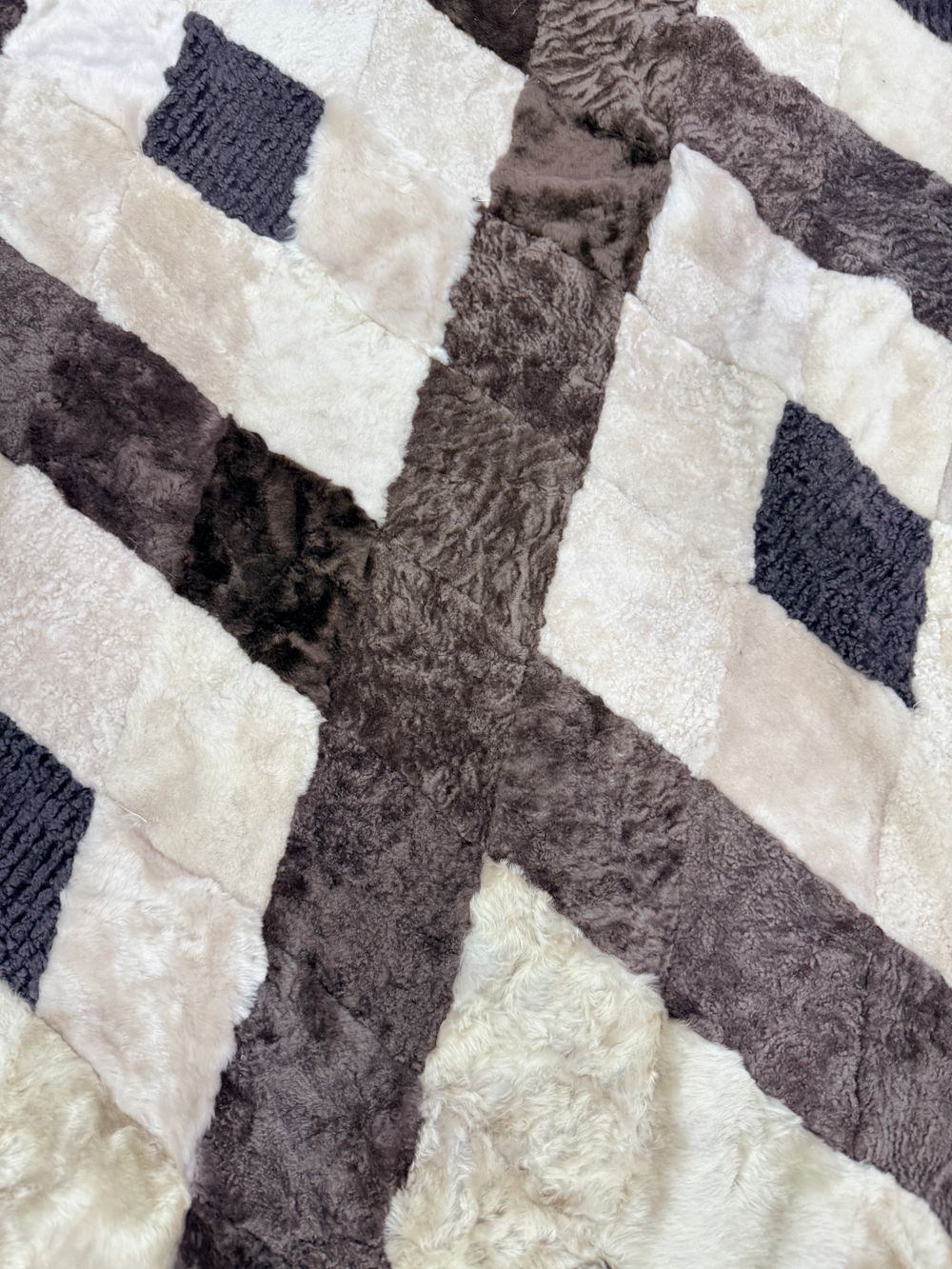 Меховой Коврик прикроватный накидка на кресло из овчины