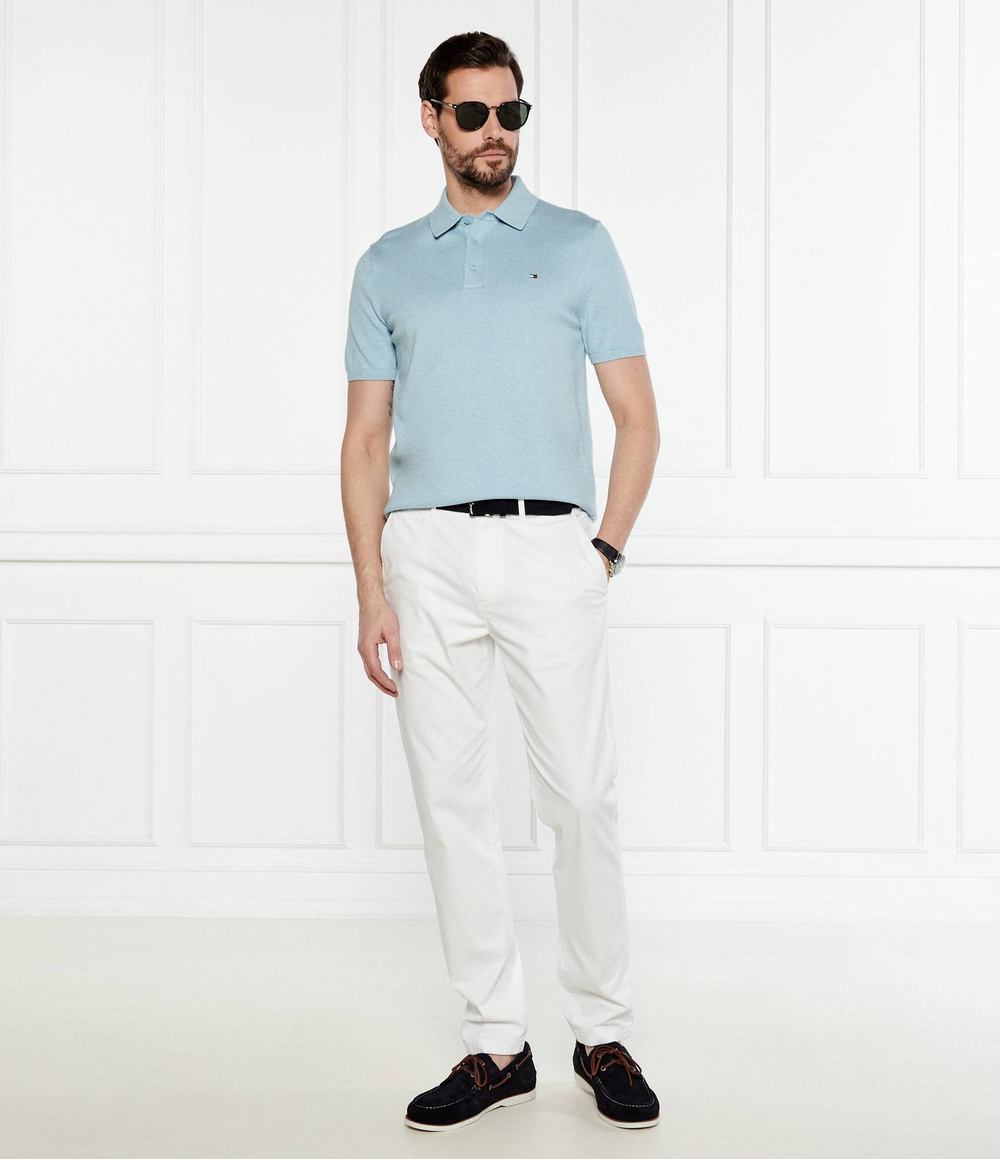 Поло ESSENTIAL Tommy Hilfiger - голубой(MW0MW37396)