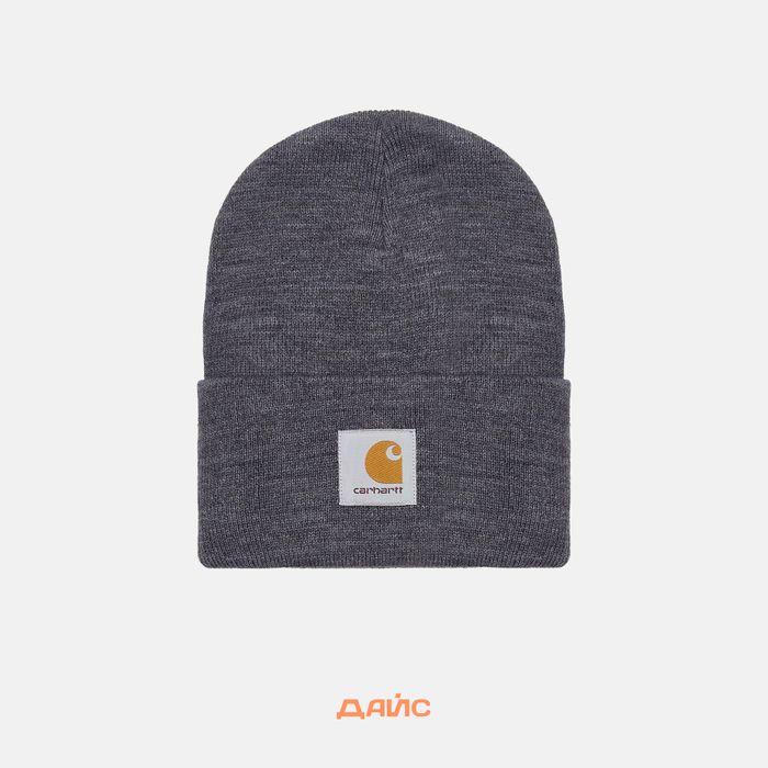 Шапка Carhartt WIP Acrylic Watch Hat артикул:I020175_gray - купить в магазине Дайс