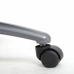 Кресло офисное BRABIX PREMIUM "Strong HD-009", НАГРУЗКА до 200 кг, экокожа черная, ткань серая, 531945