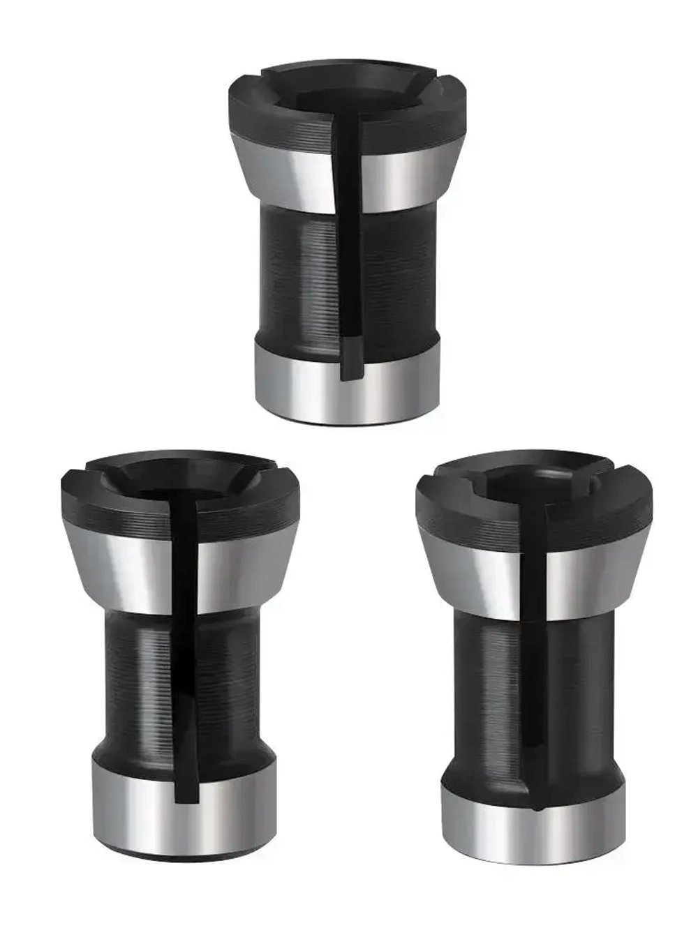 Цанга для фрезера 8 мм, 6,35 мм, 6 мм, 3 шт.