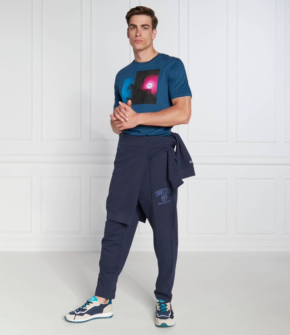 футболка teecollage BOSS ORANGE - темно-синий(50473057)