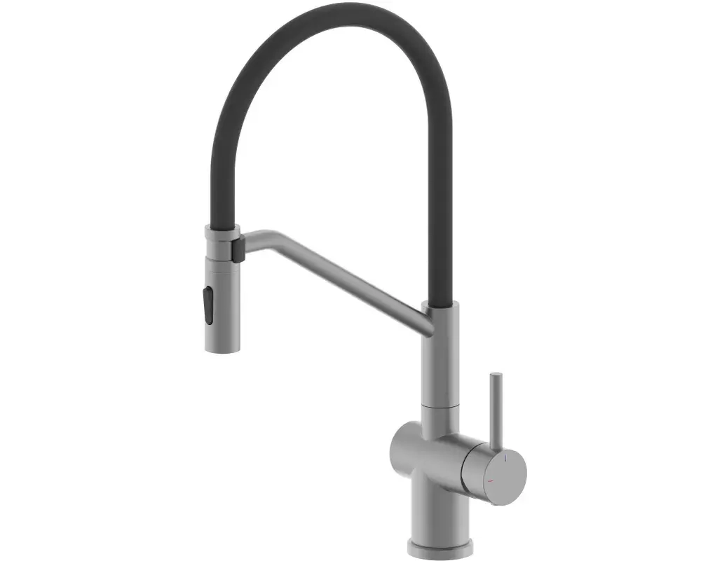 Смеситель для кухни с гибким изливом VATTENDORF VF-0011-BGM