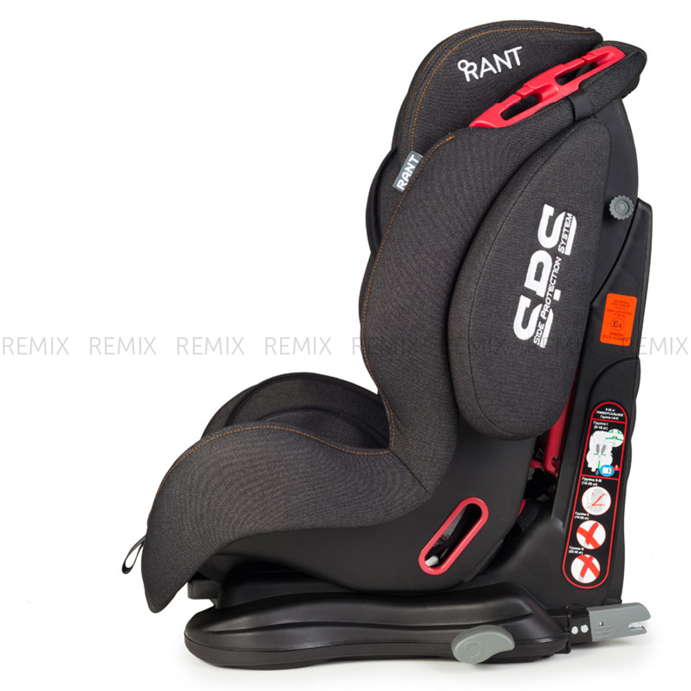 Автокресло "THUNDER" Ultra isofix SPS группа 1-2-3  (9-36 кг) black jeans