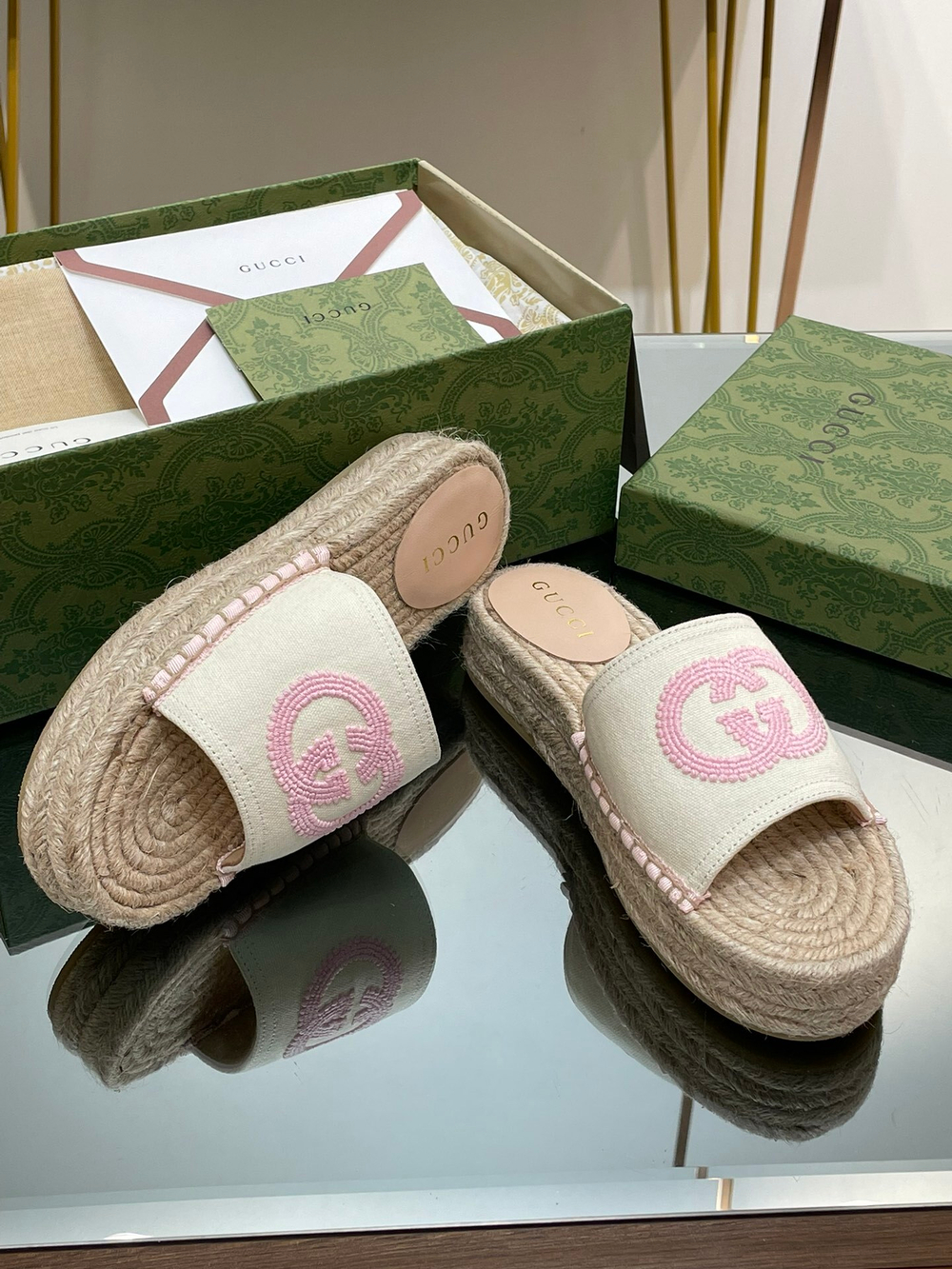 Gucci Espadrille Slide