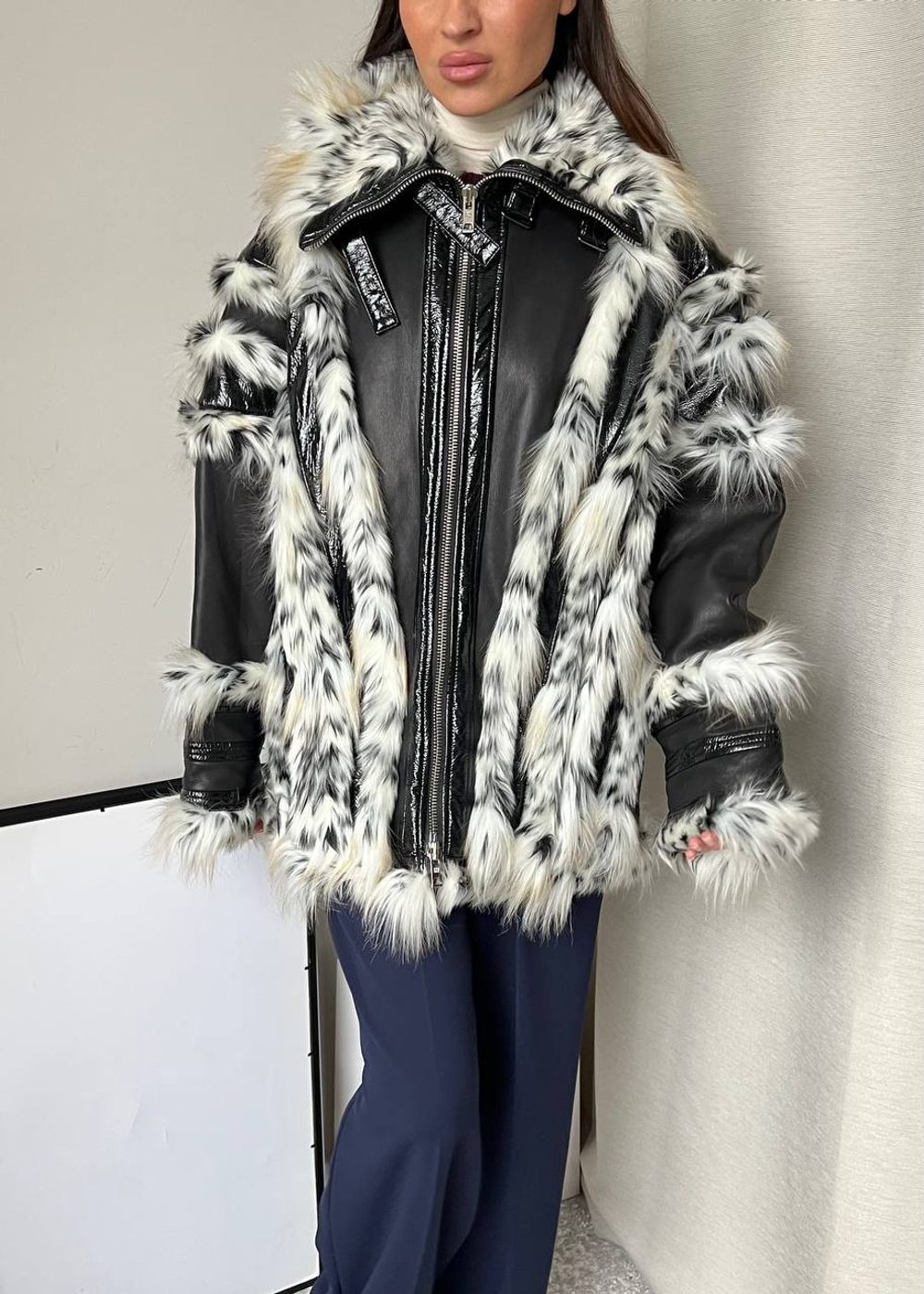 Натуральная дубленка Giambasita Valli & H&M, M