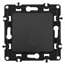 Кнопка звонка без рамки Arte Milano 217 217.36-1.black