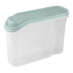 Емкость для сыпучих продуктов 1,5 л (микс 3) (бежевый/светло-голубой)