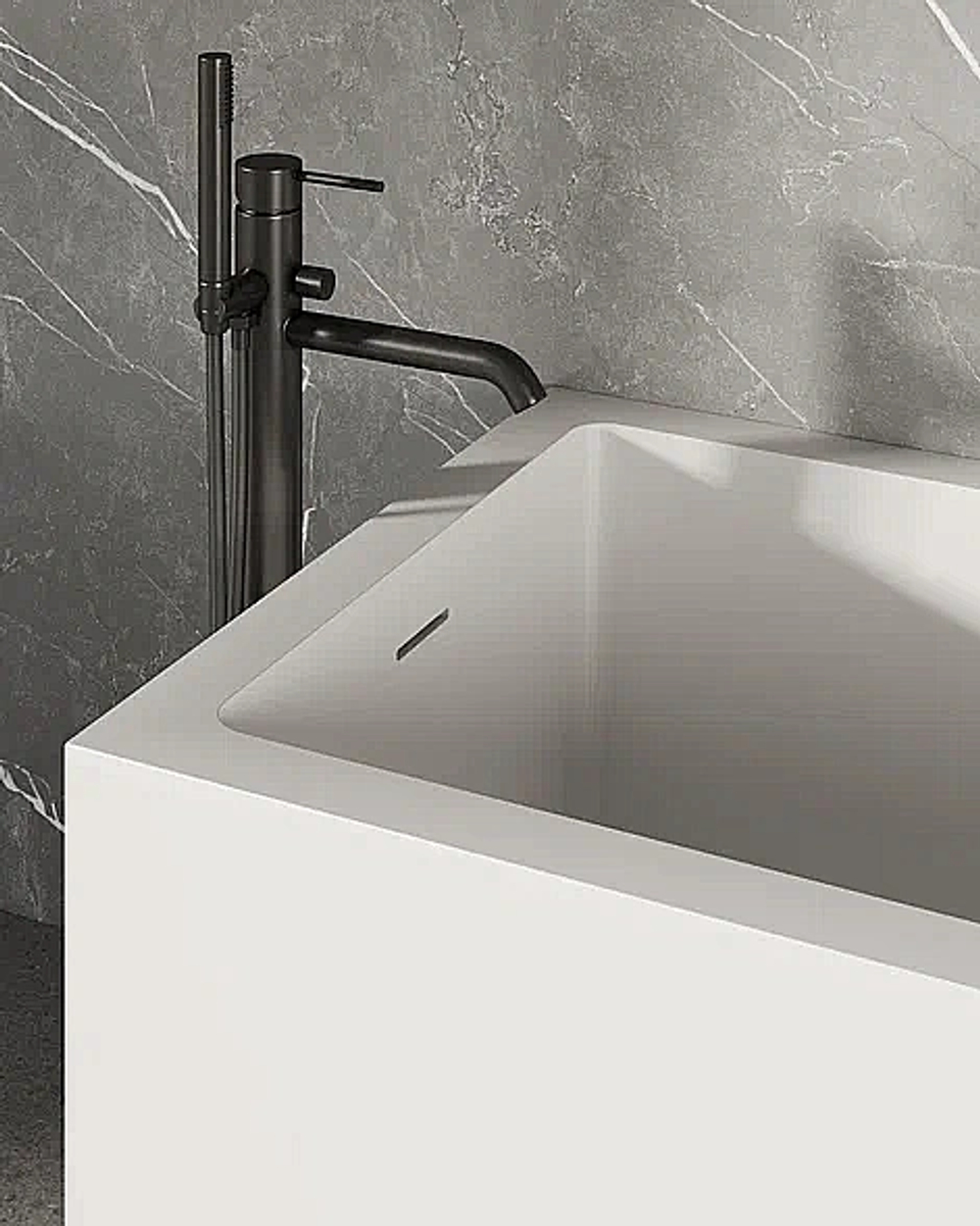 Ванна Salini CASCATA KIT S-sense 105012G 150x70 белая