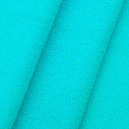 Трикотаж Флис 180 (45 х 50 см, 50 х 50 см +- 2см) цвет аква (10216170/100921/0272197, Китай)