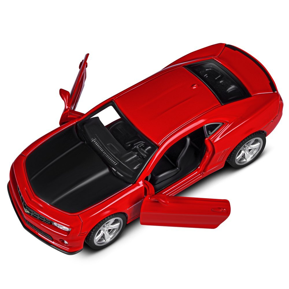 Модель 1:43 Chevrolet Camaro SS, красный, откр. двери, инерция