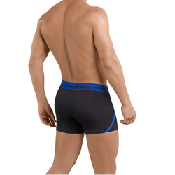 Мужские трусы боксеры черные Clever Moda Lovely Boxer 239811