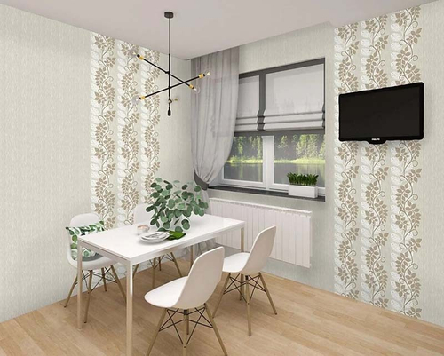 Панель ПВХ термопечать Латте фон 854/1 2700х250 мм