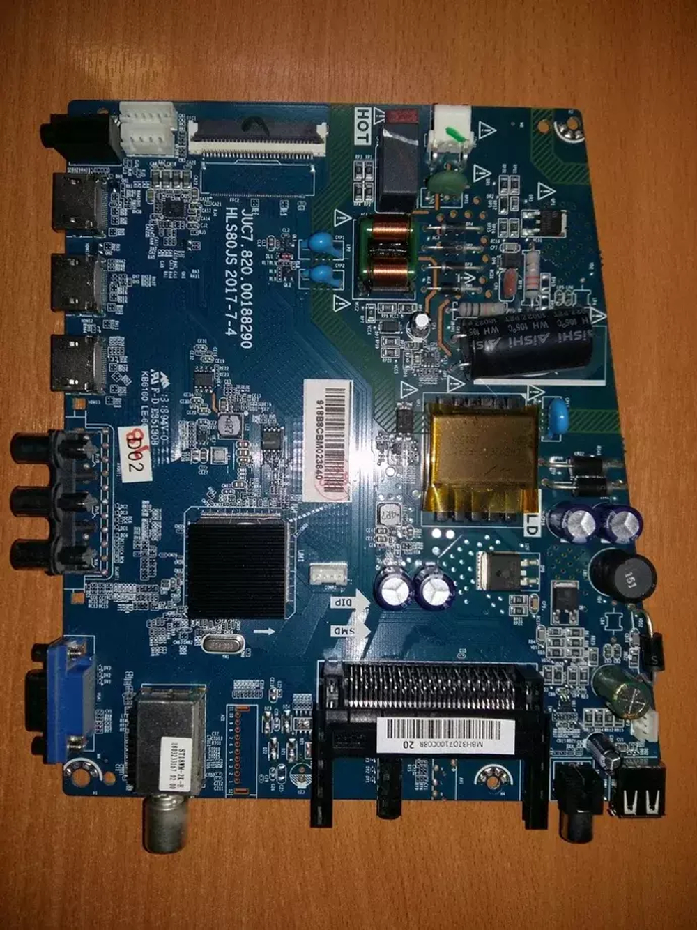 Main Board JUC7.820.00188290 (HLS80JS 2017-7-4) для DEXP H32D7100C