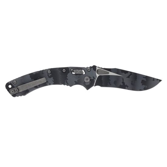 Нож Microtech Amphibian 137RL-1FLUCS клинок из стали M390MK, рукоять Алюминий