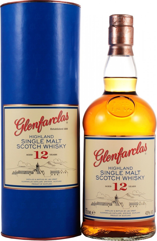 Виски Glenfarclas 12 years, 0.7 л