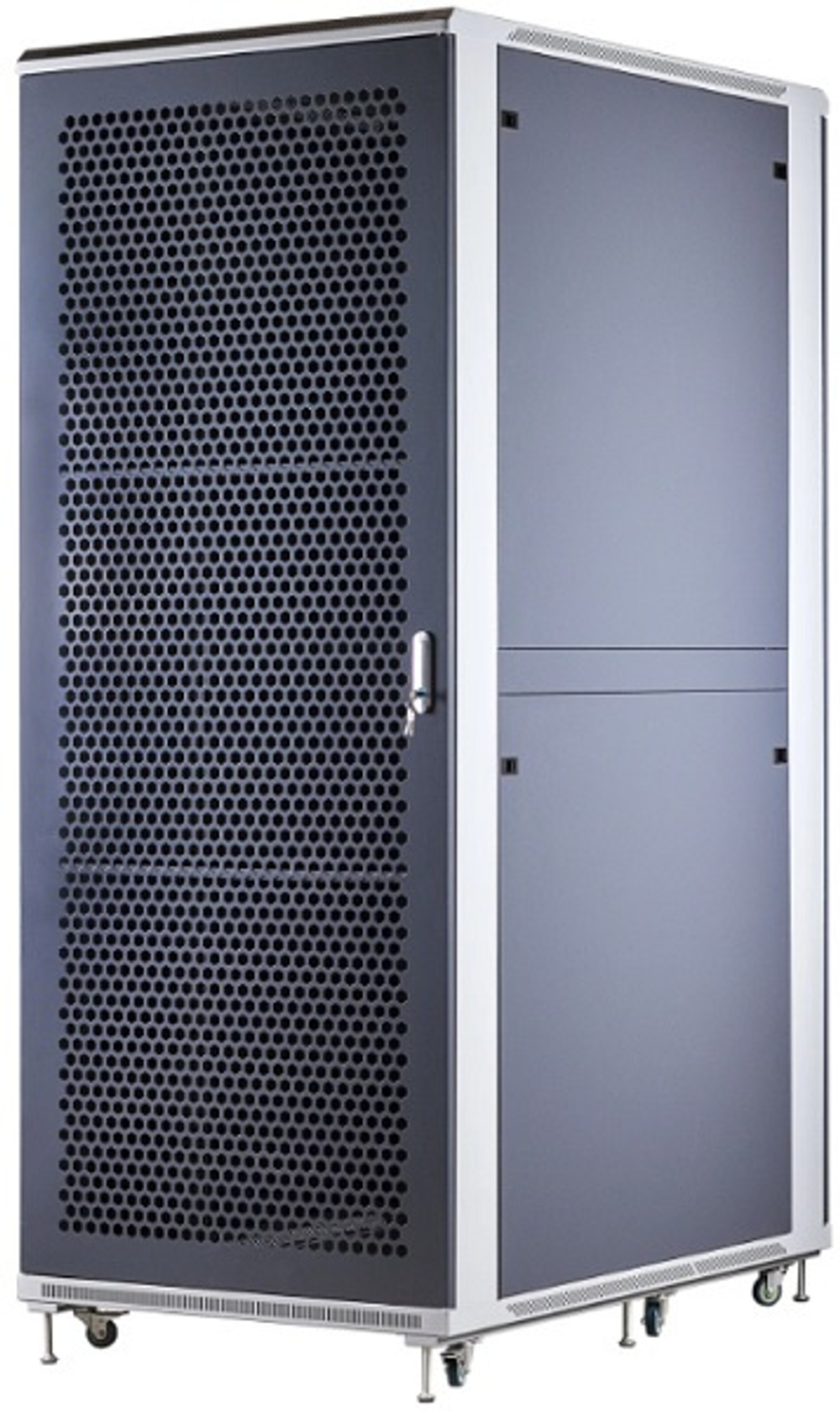 Шкаф напольный 19", 42U SNR SNR-TFC-428080-CPDP-G-SF