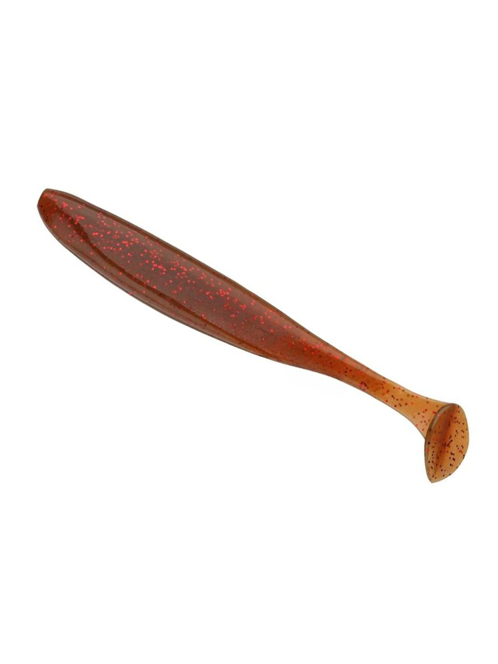 Приманка силиконовая Keitech Easy Shiner 4" PAL #01 Chartreuse Red Flake, 3 упаковки по 7 штук