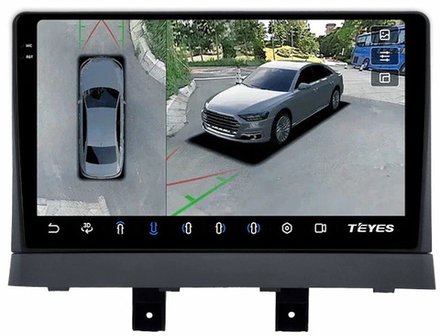 Магнитола для Changan Alsvin 3 2018+ - Teyes CC3-2K-360 на Android 10, 2K QLED, 6Гб+128Гб, CarPlay, 4G SIM-слот, 4 камеры в комплекте