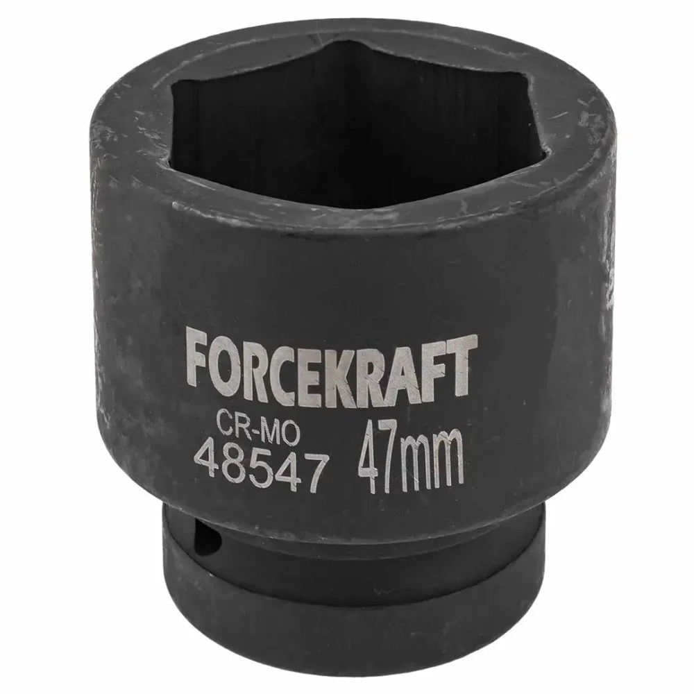 Головка ударная 1'', 47мм (6гр.) FORCEKRAFT FK-48547