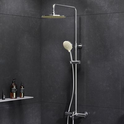 F0780564 Like душ.система, набор: смеситель д/ванны/душа с термостатом, верх.душ.d 250 мм, ручной ду