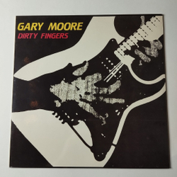 Винтажная виниловая пластинка LP Gary Moore Dirty Fingers (Россия 1992)