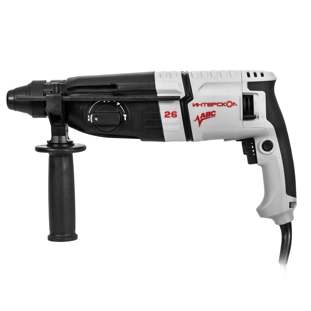 Трехрежимный перфоратор с виброзащитой ИНТЕРСКОЛ П-26/800АВС