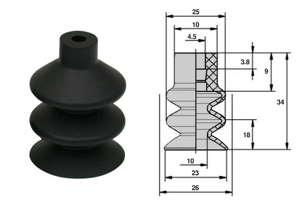 Fg25 black anti-static