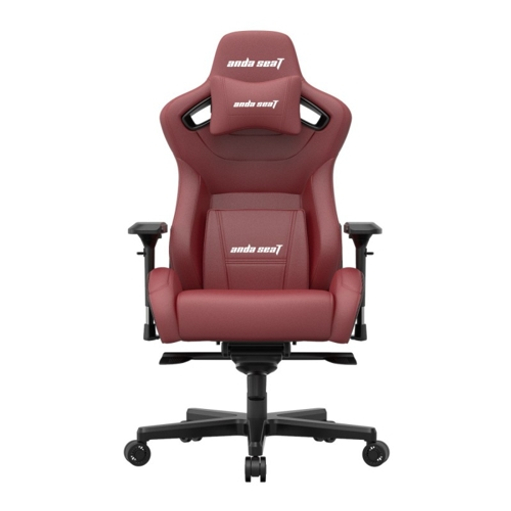 Кресло игровое Anda Seat Kaiser 2, Экокожа, Бордовый