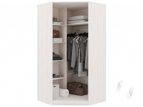 Шкаф ПШ-9 (зер. в комп.) Спальня Сабрина-2 (ясень анкор светлый)