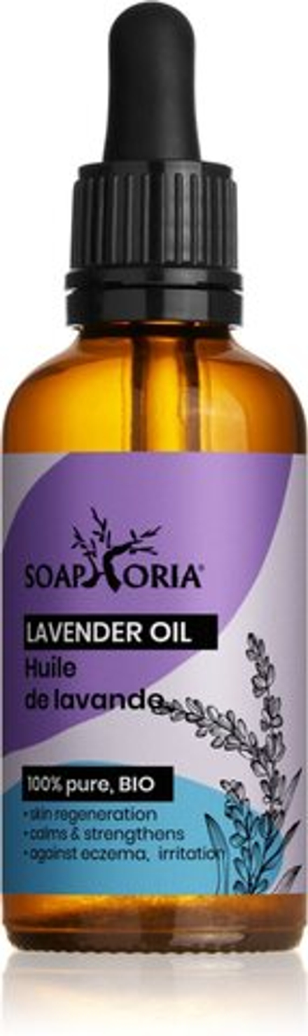 Soaphoria Organic - успокаивающее масло лаванды /   50  ml  / GTIN 8586017858190