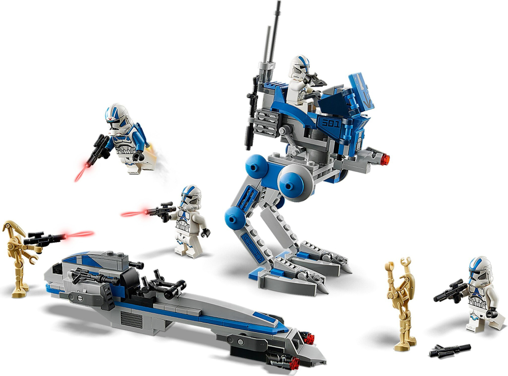 Конструктор LEGO Star Wars 75280 Клоны-пехотинцы 501-го легиона