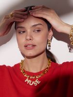 SMALL STATEMENT SHINE EARRINGS