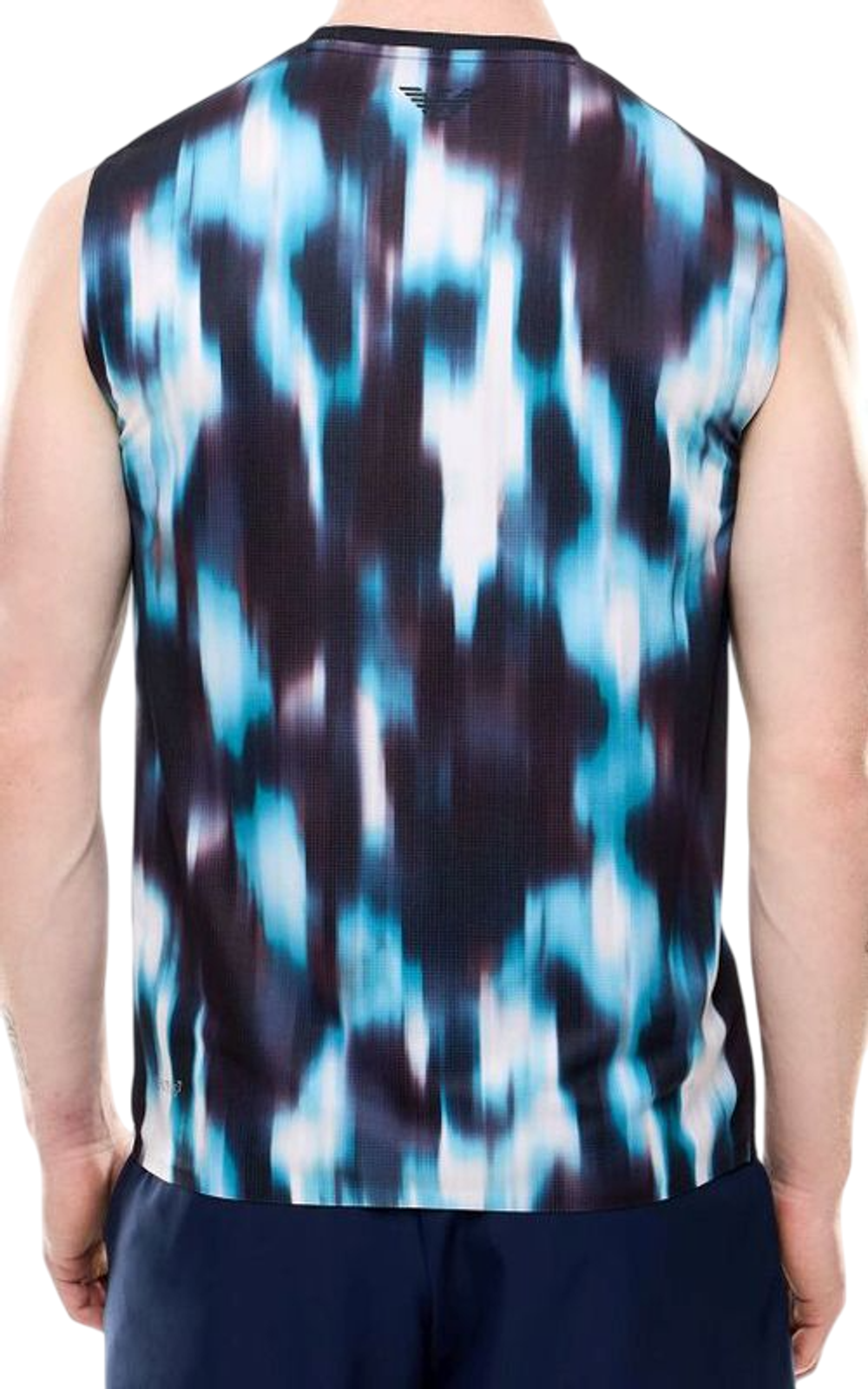 Мужская теннисная футболка EA7 Man Jersey Tank - разноцветный