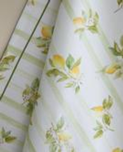 ZARA HOME НАБОР КУХОННЫХ ПОЛОТЕНЕЦ ИЗ ХЛОПКА С ЛИМОНАМИ (2 ШТ.), ЗЕЛЕНЫЙ
