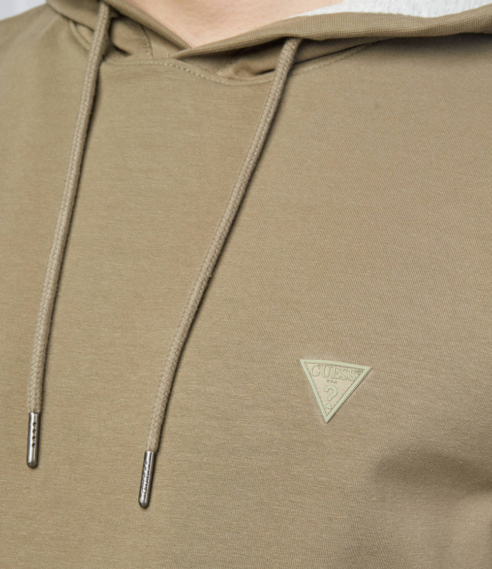 Худи christian GUESS - оливковый (M2RQ52 K6ZS1)