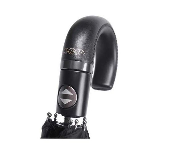 Мужской зонт Три Слона Черный - Полный автомат 500-L