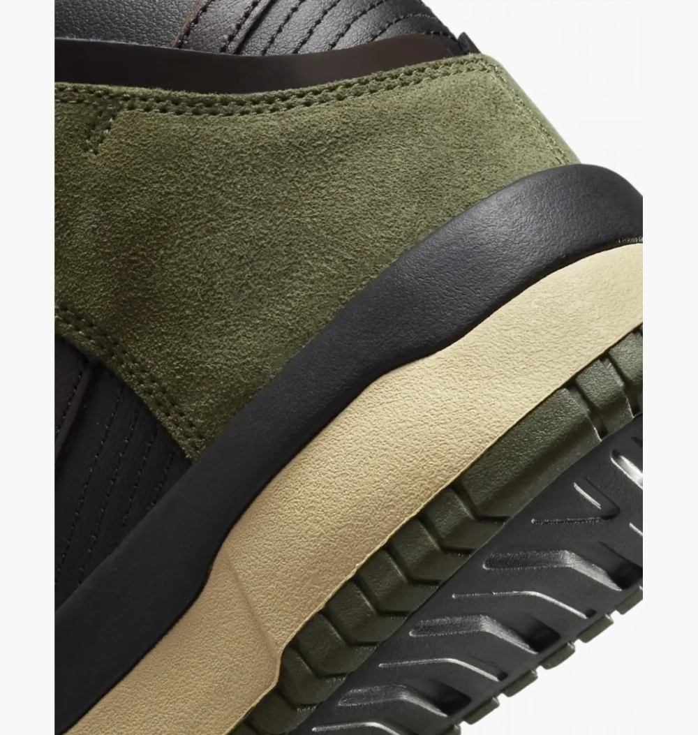 Кроссовки Nike Dunk High Up Olive x Wolf Grey