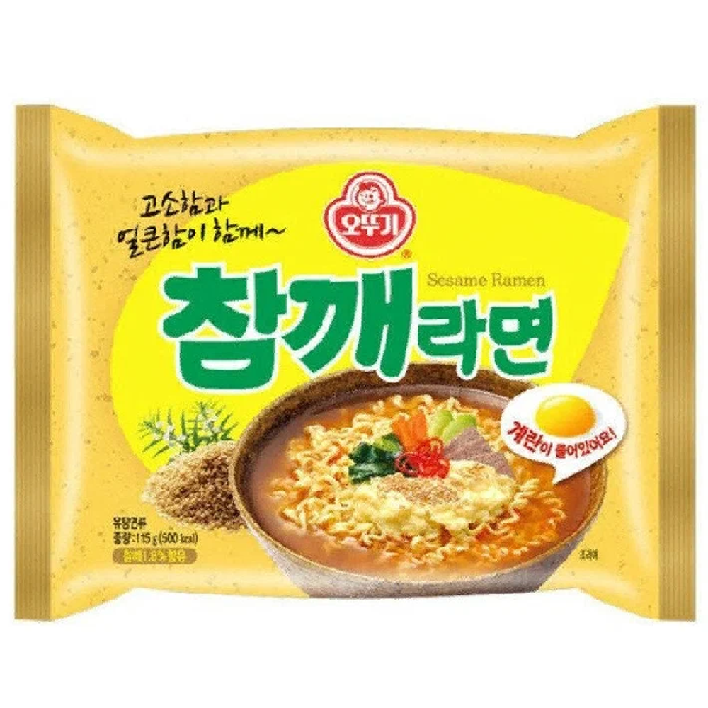 Лапша Ottogi Sesame Ramen со вкусом кунжута 115 г