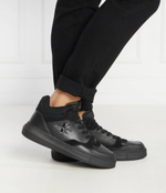 Кожаные кроссовки CALVIN KLEIN JEANS - черный(YM0YM00779)