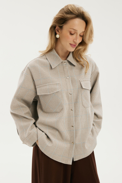 Рубашка утепленная женская