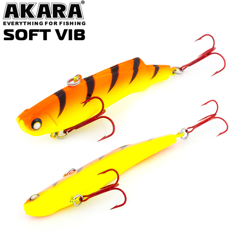 Воблер Akara раттлин Soft Vib 85 мм 25 гр. (7/8 oz 3,3 in) A25