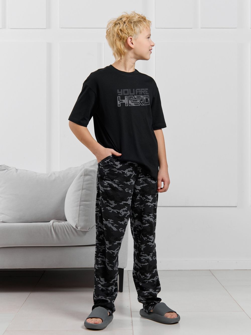 Костюм для мальчика Экипаж-1 Виотекс ЧЁРНЫЙ